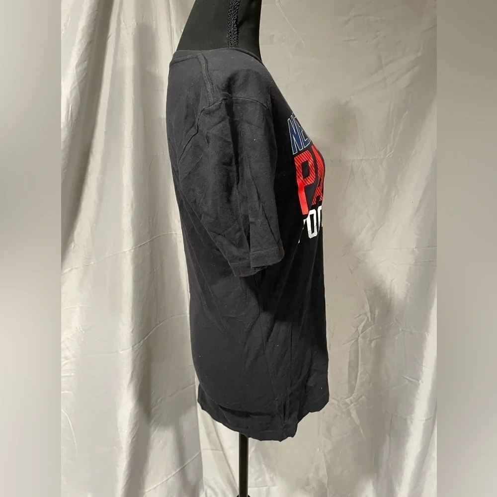 NFL New England Patriots Black and Red Kids Tee